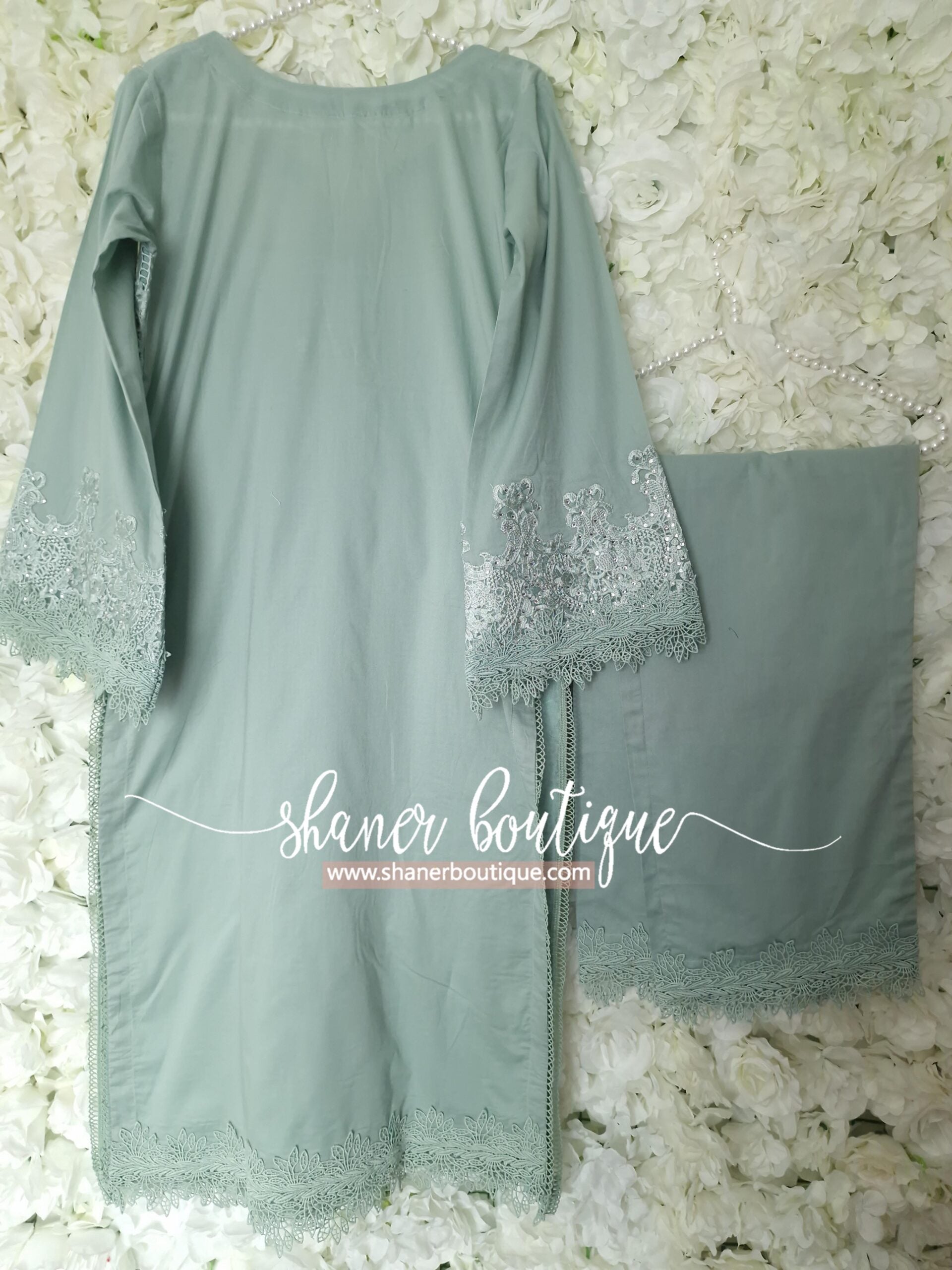 Saira Shakira Luxury pret 4pc suit OPEL (SSH-02) RESTOCKED