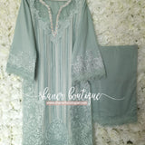Saira Shakira Luxury pret 4pc suit OPEL (SSH-02) RESTOCKED