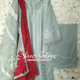 Saira Shakira Luxury pret 4pc suit OPEL (SSH-02) RESTOCKED