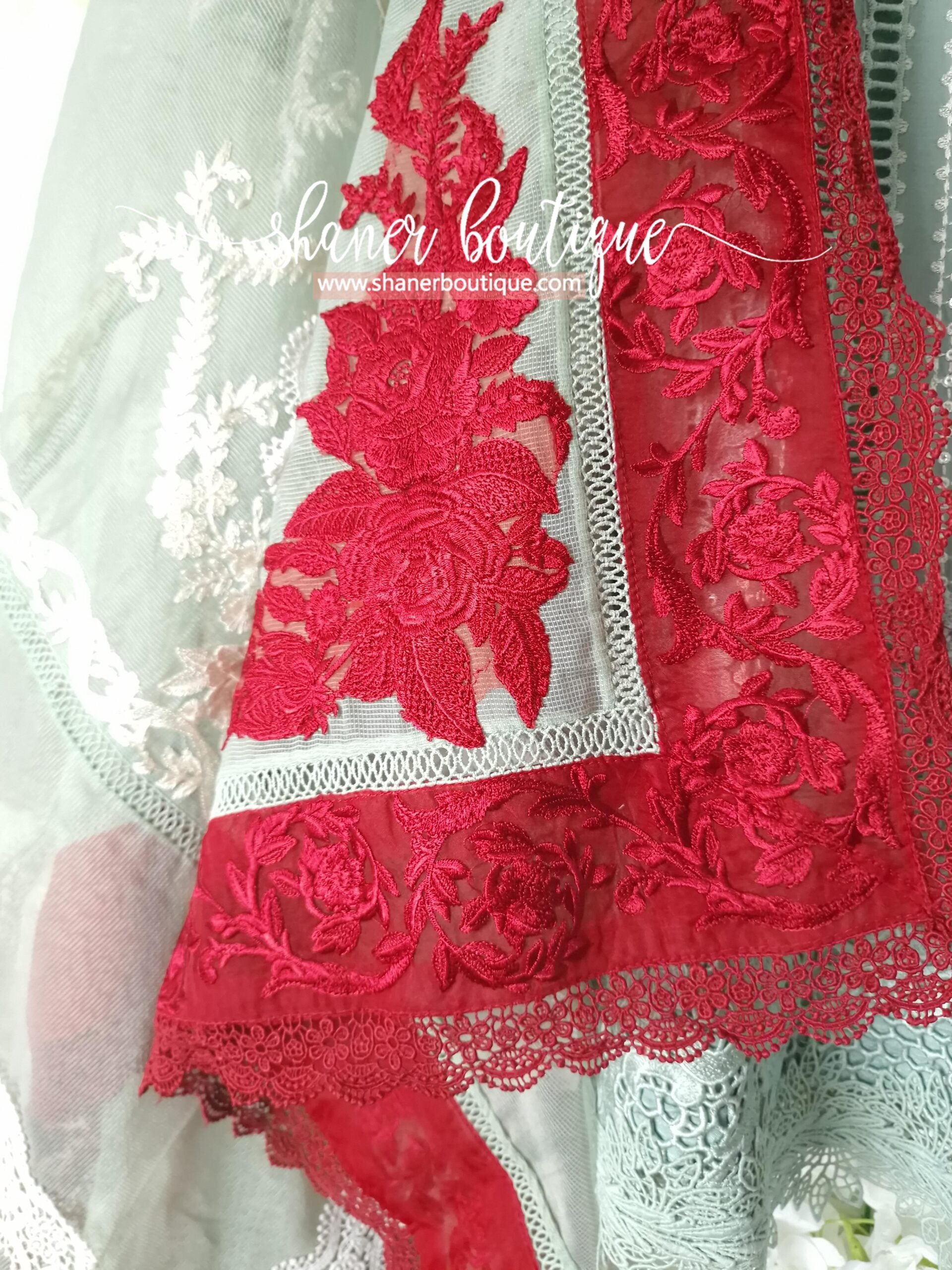 Saira Shakira Luxury pret 4pc suit OPEL (SSH-02) RESTOCKED