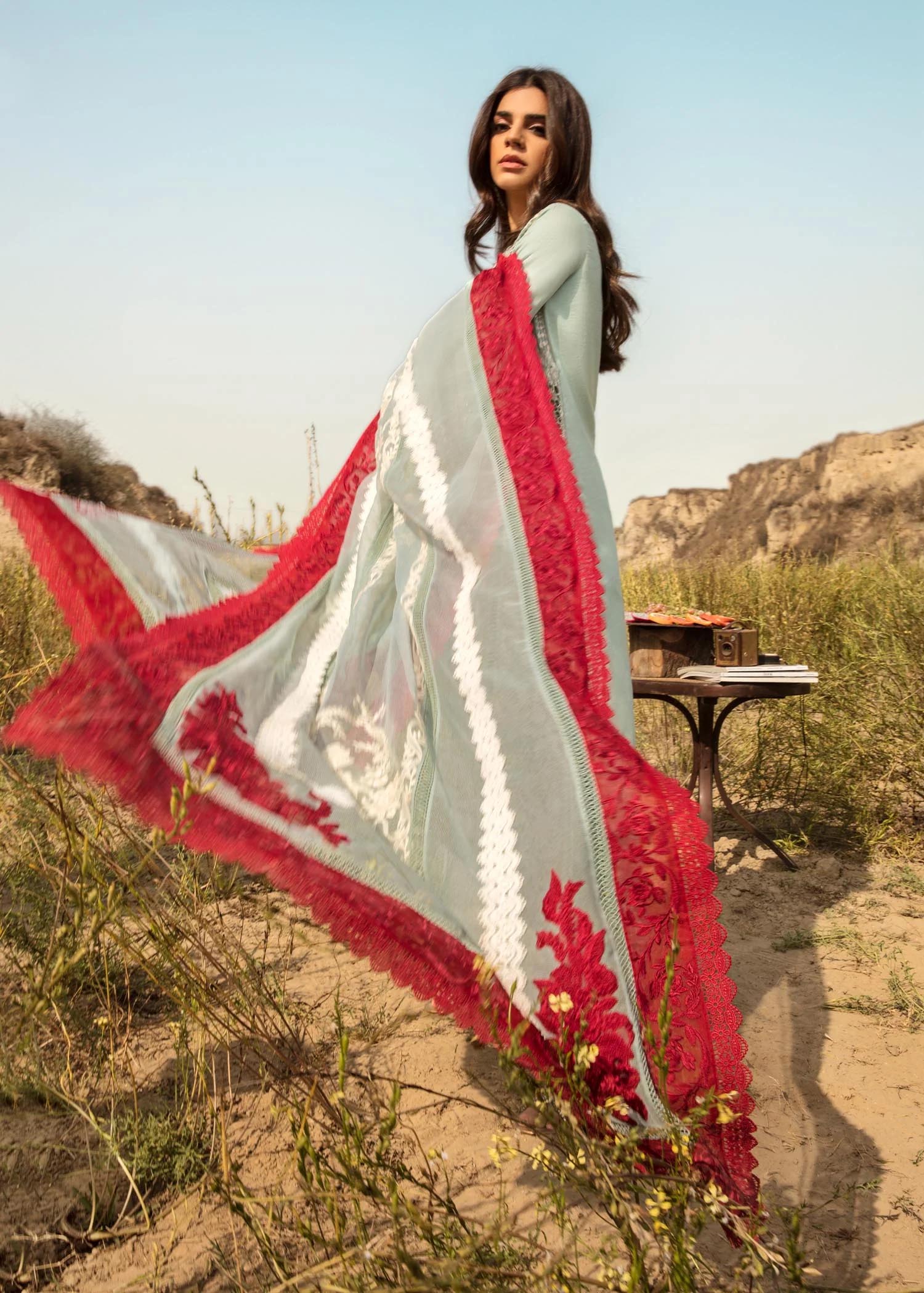 Saira Shakira Luxury pret 4pc suit OPEL (SSH-02) RESTOCKED
