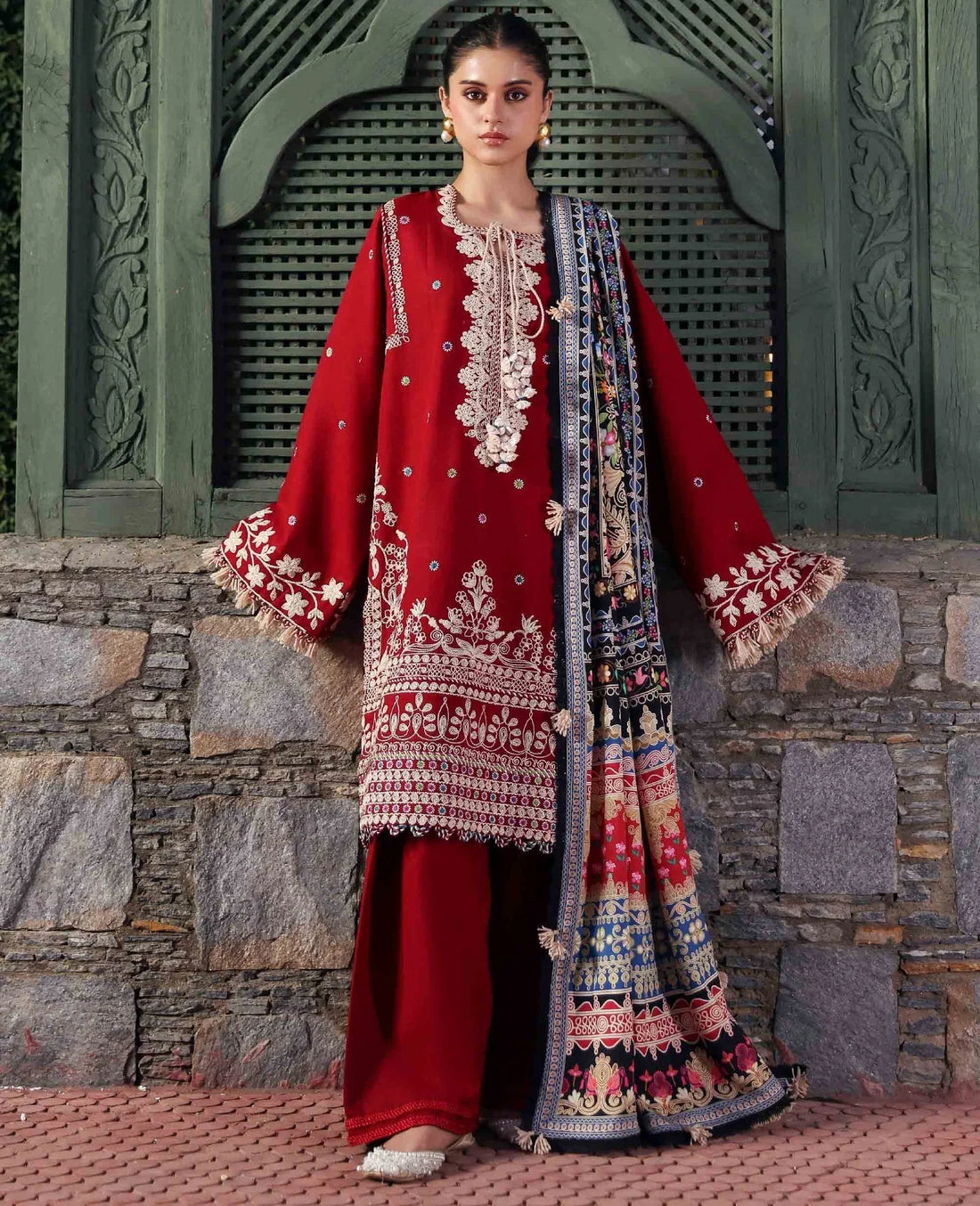 Republic Womenswear | Amaris Luxury Shawl 25 | Orlena - Rang-e-Khaas