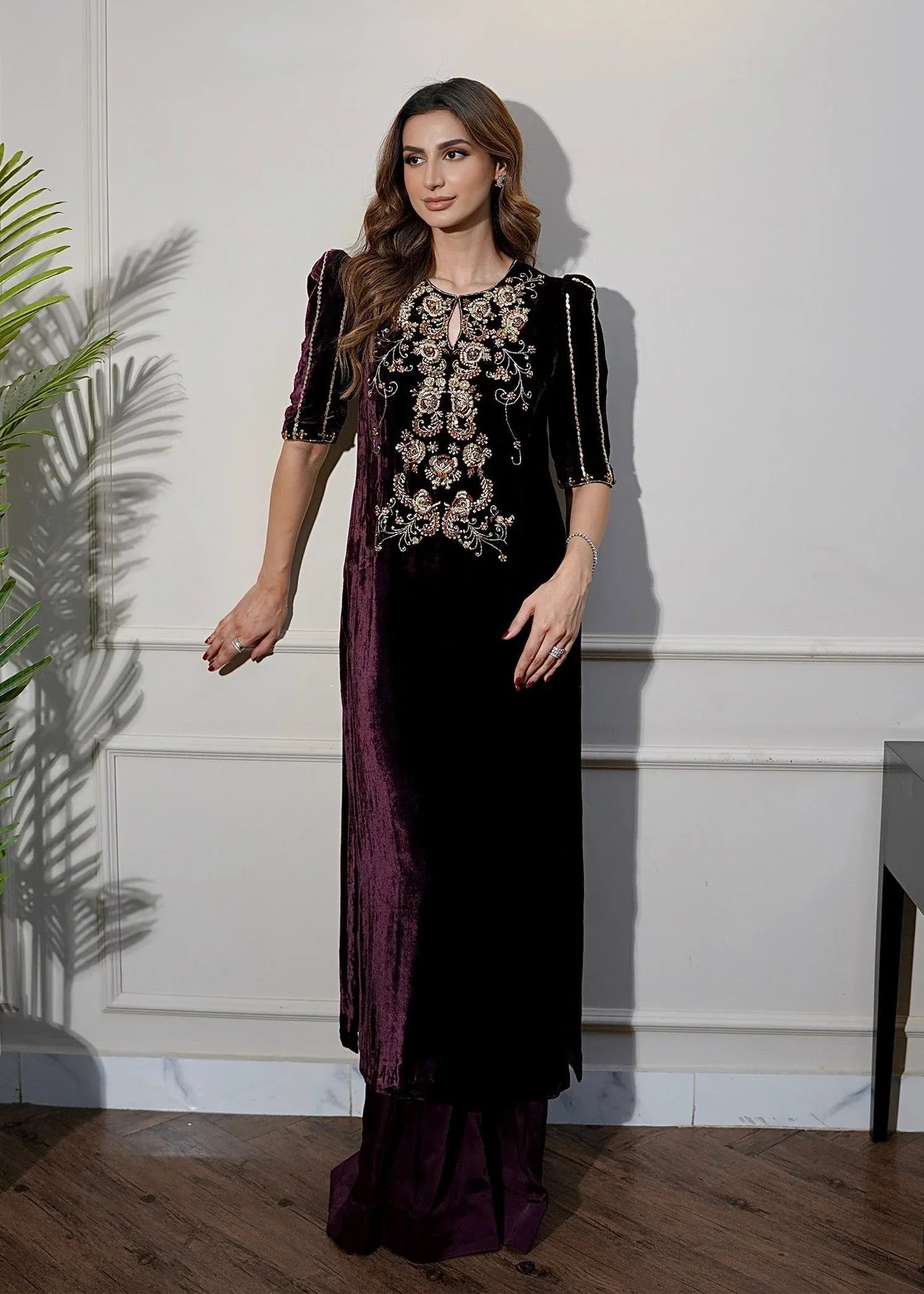 Mahum Asad | Voila Velvets | Jade - Rang-e-Khaas