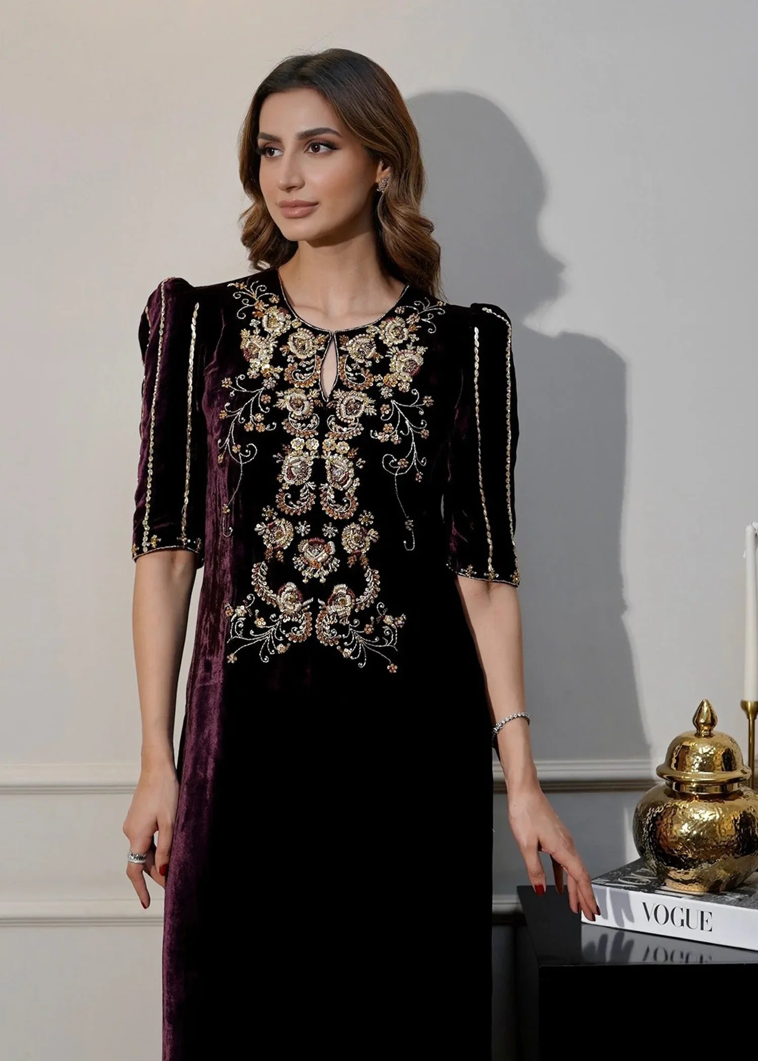 Mahum Asad | Voila Velvets | Jade - Rang-e-Khaas