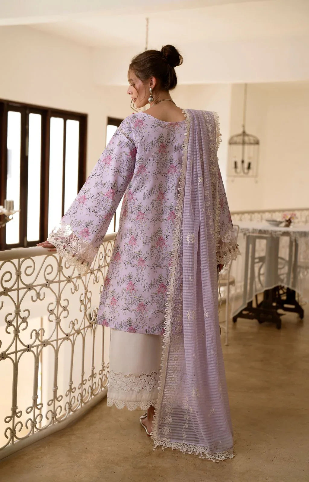 AJR Couture | Printakari Lawn 25 | Pearl - Rang-e-Khaas