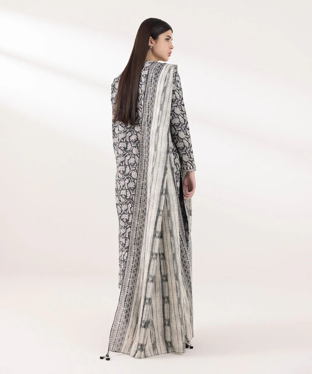 Sapphire | Intermix 2024 | Cambric Suit S-37 - Rang-e-Khaas