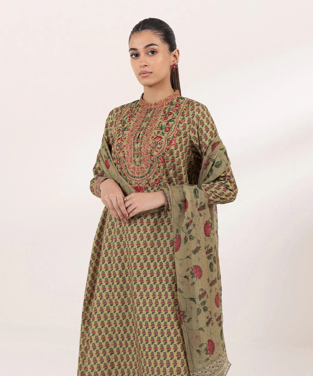 Sapphire | Intermix 2024 | Cambric Suit S-05 - Rang-e-Khaas
