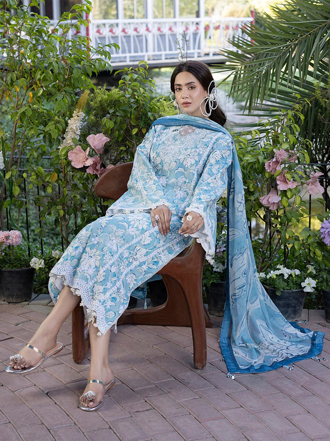 Izel | Oh Spring Lawn 25 | PEARL - Rang-e-Khaas
