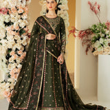 Alizeh | Luxury Raw Silk | AF-RS-03-PINE