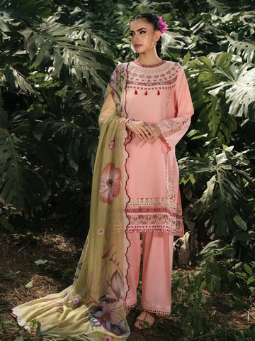 Hemstitch | The Garden Lawn | Pinky Peony - Rang-e-Khaas