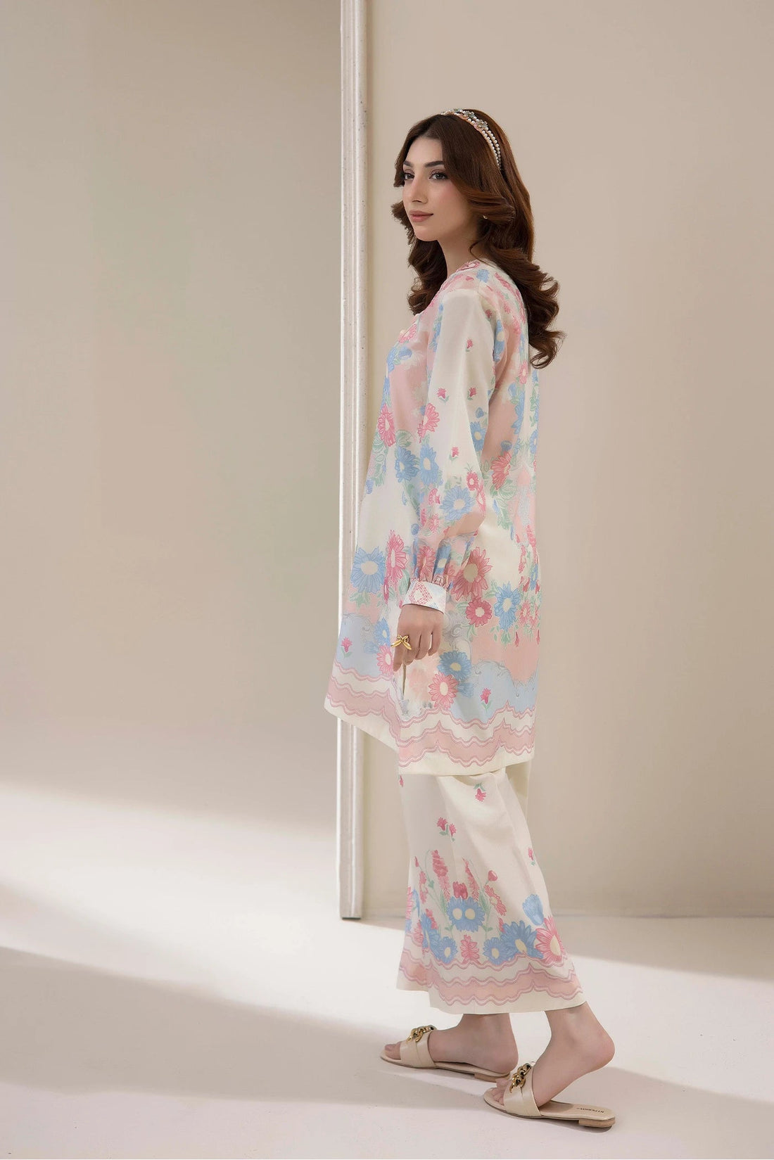 Adans Libas | Embrodiered Co Ord Sets | 4204