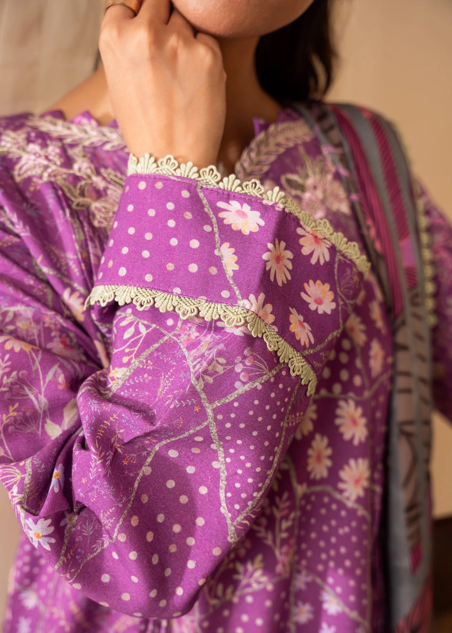 Aabyaan | Izabel Prints Linen Edit 24 | SABRINA (AZ-02)