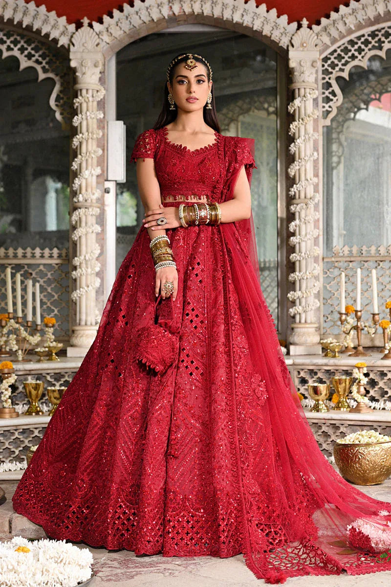 Qalamkar | Singhar Wedding Collection | RF-01 MUSKAAN - Rang-e-Khaas