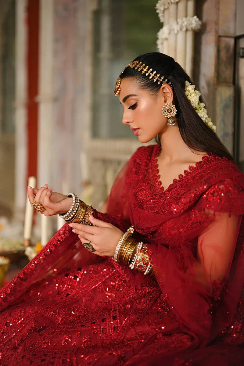 Qalamkar | Singhar Wedding Collection | RF-01 MUSKAAN - Rang-e-Khaas