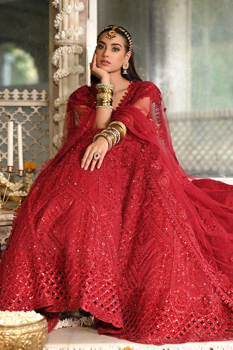 Qalamkar | Singhar Wedding Collection | RF-01 MUSKAAN - Rang-e-Khaas