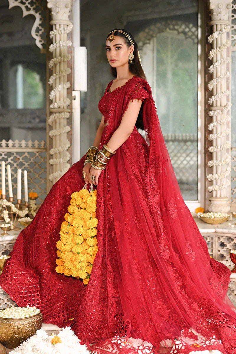 Qalamkar | Singhar Wedding Collection | RF-01 MUSKAAN - Rang-e-Khaas