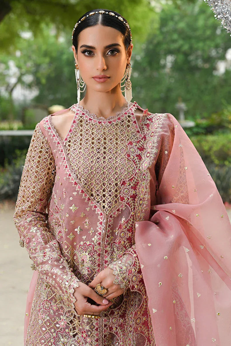 Qalamkar | Singhar Wedding Collection | RF-02 SALEHA - Rang-e-Khaas