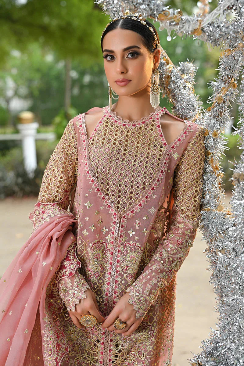 Qalamkar | Singhar Wedding Collection | RF-02 SALEHA - Rang-e-Khaas