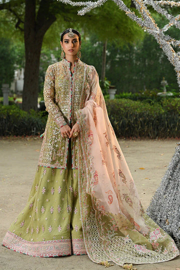 Qalamkar | Singhar Wedding Collection | RF-07 HALENA - Rang-e-Khaas