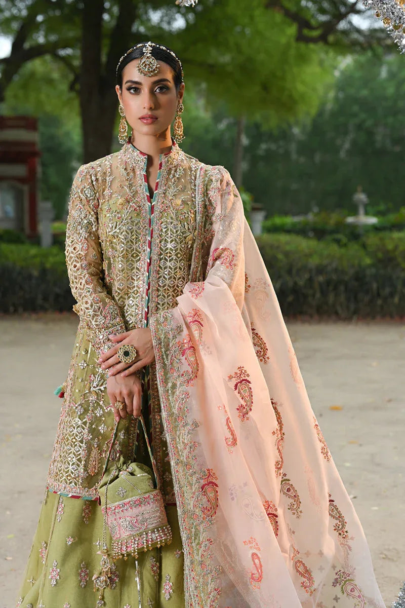 Qalamkar | Singhar Wedding Collection | RF-07 HALENA - Rang-e-Khaas