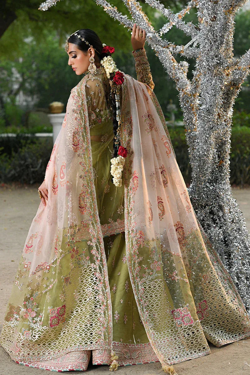 Qalamkar | Singhar Wedding Collection | RF-07 HALENA - Rang-e-Khaas