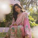 Qalamkar | Luxe Silk |   UA-07 TESSA