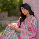 Qalamkar | Luxe Silk |   UA-07 TESSA