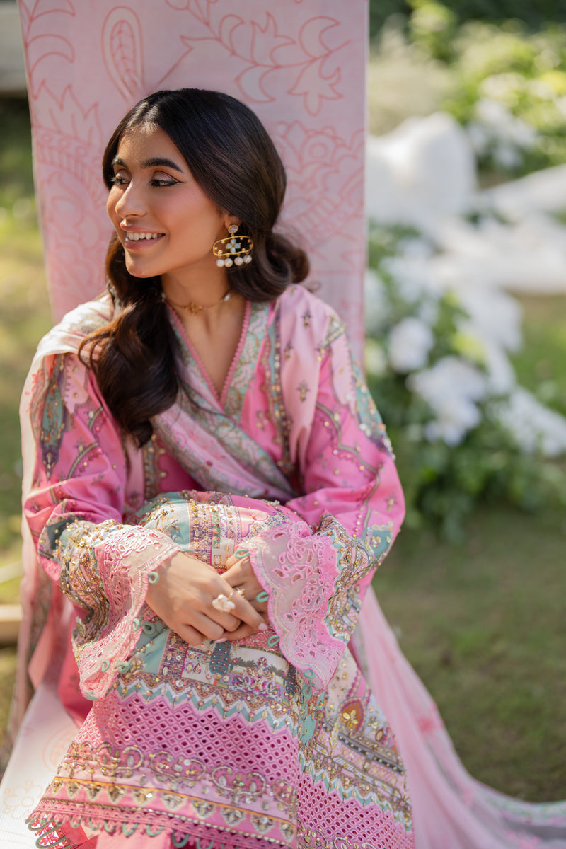 Qalamkar | Luxe Silk |   UA-07 TESSA
