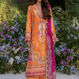 Qalamkar | Luxe Silk |  UA-03 ALMA