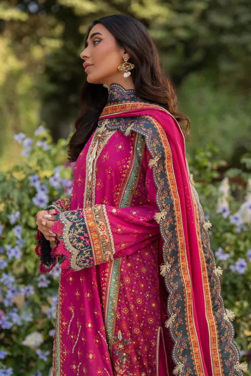 Qalamkar | Luxe Silk |  UA-01 ELIA - Rang-e-Khaas