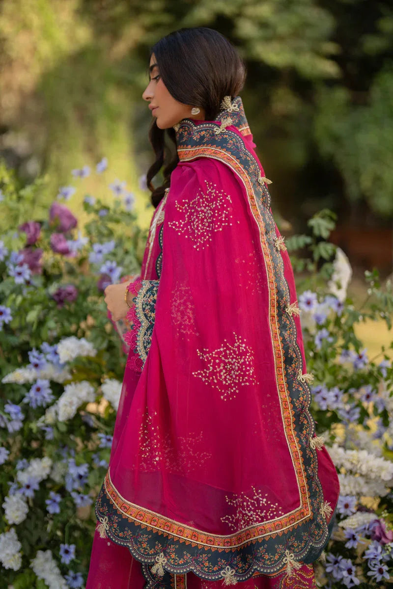 Qalamkar | Luxe Silk |  UA-01 ELIA - Rang-e-Khaas