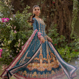 Qalamkar | Luxe Silk |  UA-09 TINA