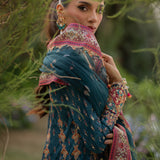Qalamkar | Luxe Silk |  UA-09 TINA