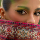 Qalamkar | Luxe Silk |  UA-09 TINA