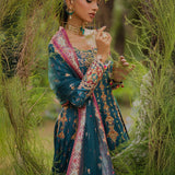 Qalamkar | Luxe Silk |  UA-09 TINA
