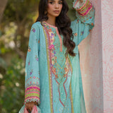 Qalamkar | Luxe Silk |   UA-06 SARA