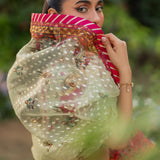 Qalamkar | Luxe Silk |  UA-08 LUNA