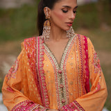 Qalamkar | Luxe Silk |  UA-05 FIORE