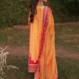 Qalamkar | Luxe Silk |  UA-05 FIORE
