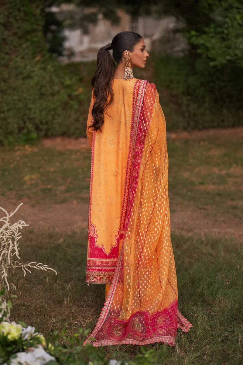 Qalamkar | Luxe Silk |  UA-05 FIORE - Rang-e-Khaas