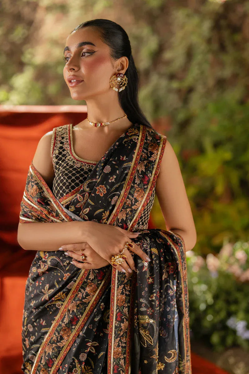 Qalamkar | Luxe Silk |   UA-04 AVA - Rang-e-Khaas