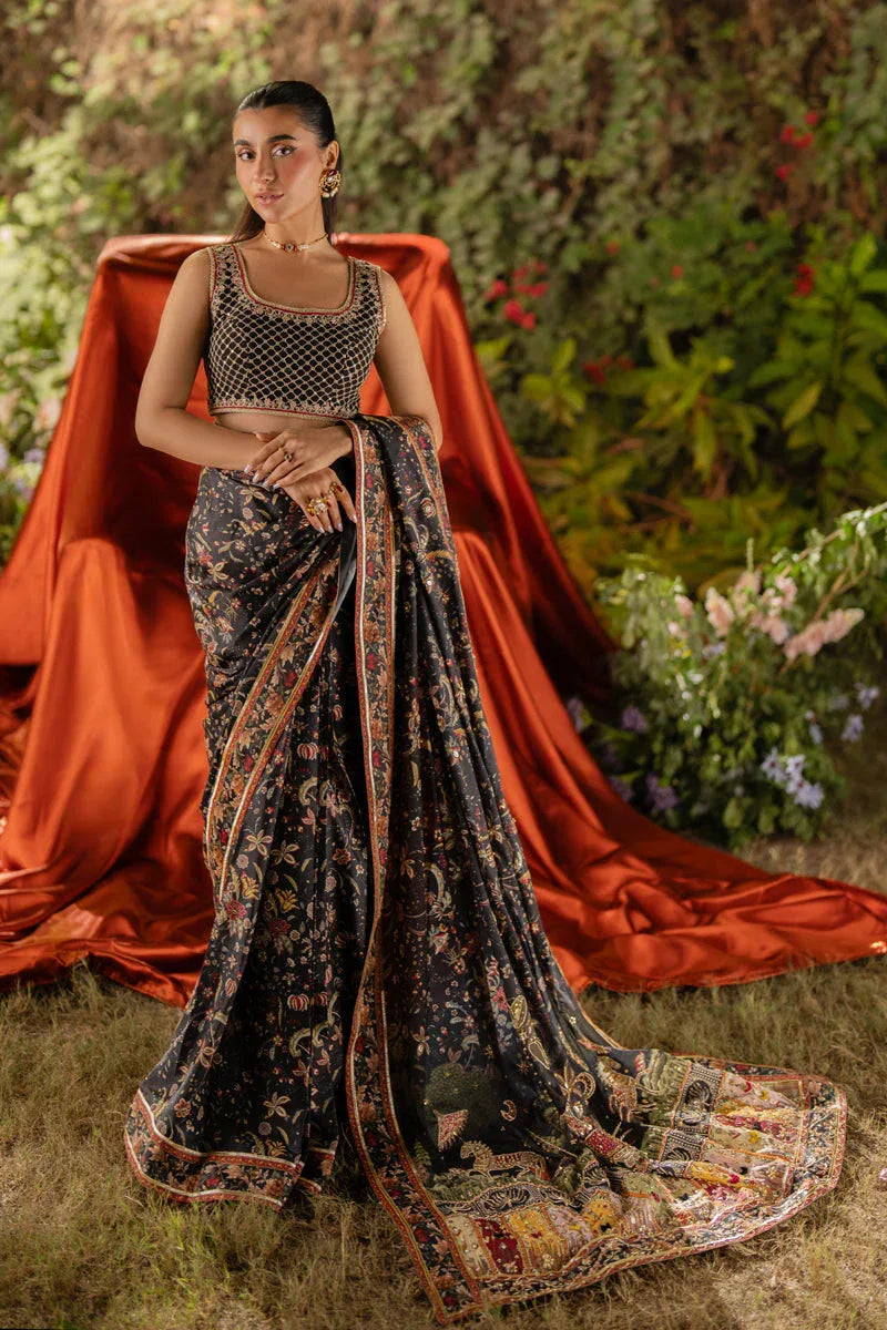 Qalamkar | Luxe Silk |   UA-04 AVA - Rang-e-Khaas
