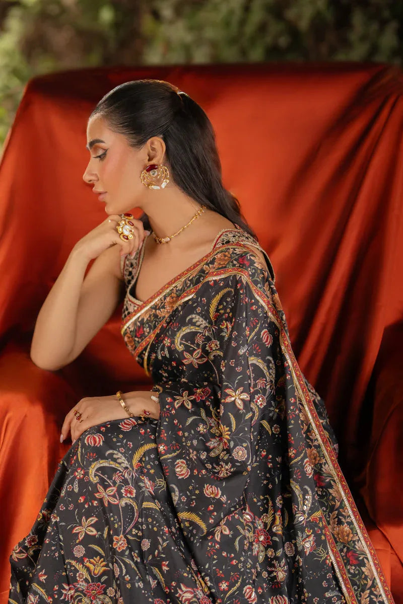 Qalamkar | Luxe Silk |   UA-04 AVA - Rang-e-Khaas