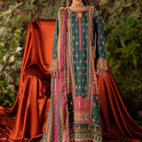 Qalamkar | Luxe Silk |  UA-02 NINA
