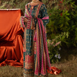 Qalamkar | Luxe Silk |  UA-02 NINA