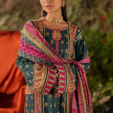 Qalamkar | Luxe Silk |  UA-02 NINA