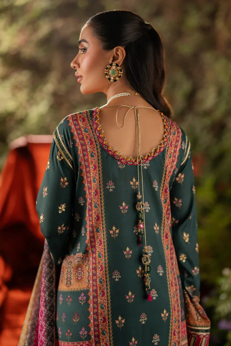 Qalamkar | Luxe Silk |  UA-02 NINA - Rang-e-Khaas