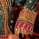 Qalamkar | Luxe Silk |  UA-02 NINA