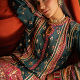 Qalamkar | Luxe Silk |  UA-02 NINA