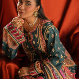 Qalamkar | Luxe Silk |  UA-02 NINA